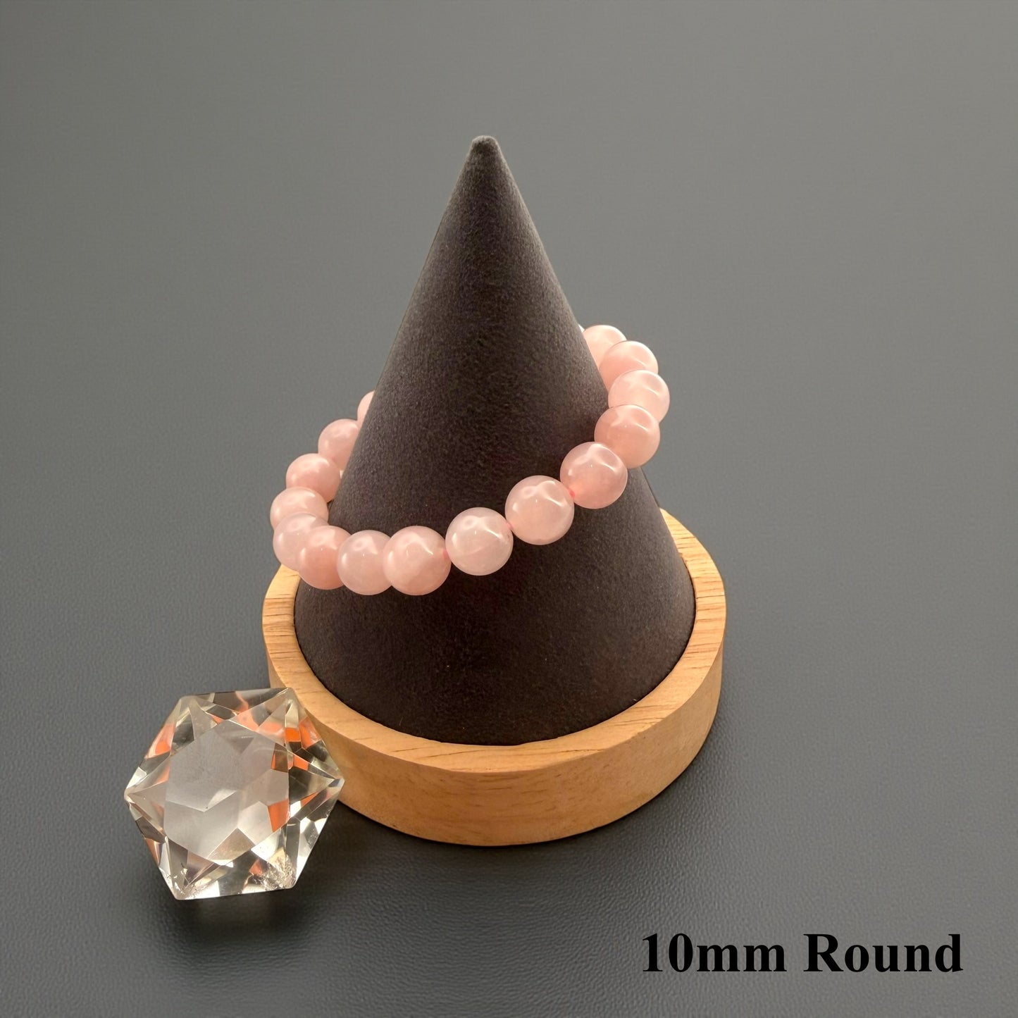 玫瑰石英串珠手鍊