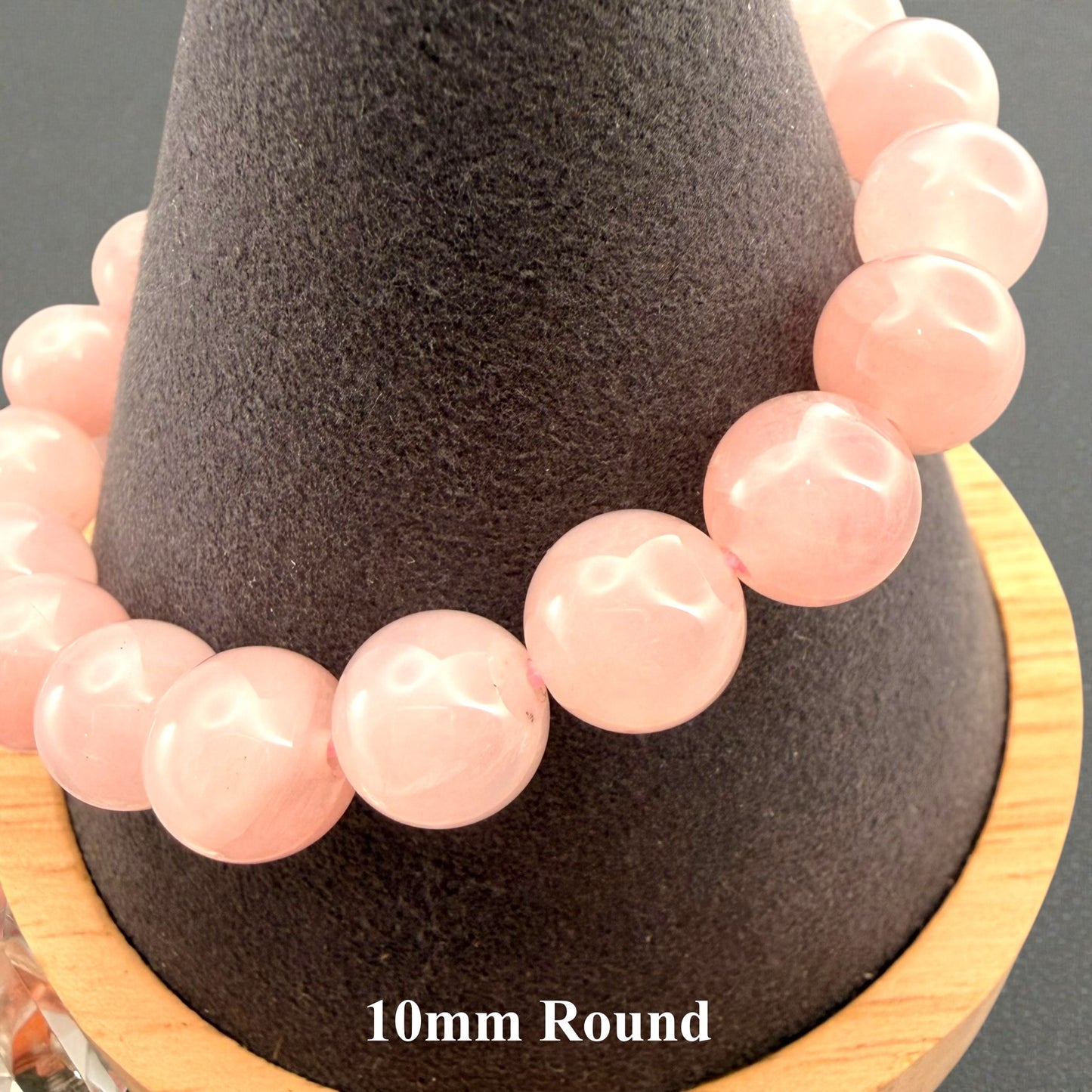 玫瑰石英串珠手鍊