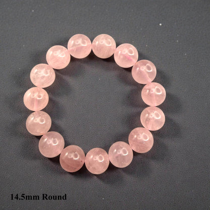 玫瑰石英串珠手鍊