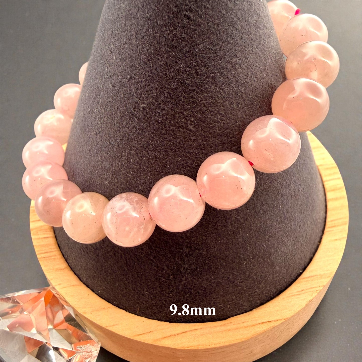 Lavender Rose Quartz Beaded Bracelets
