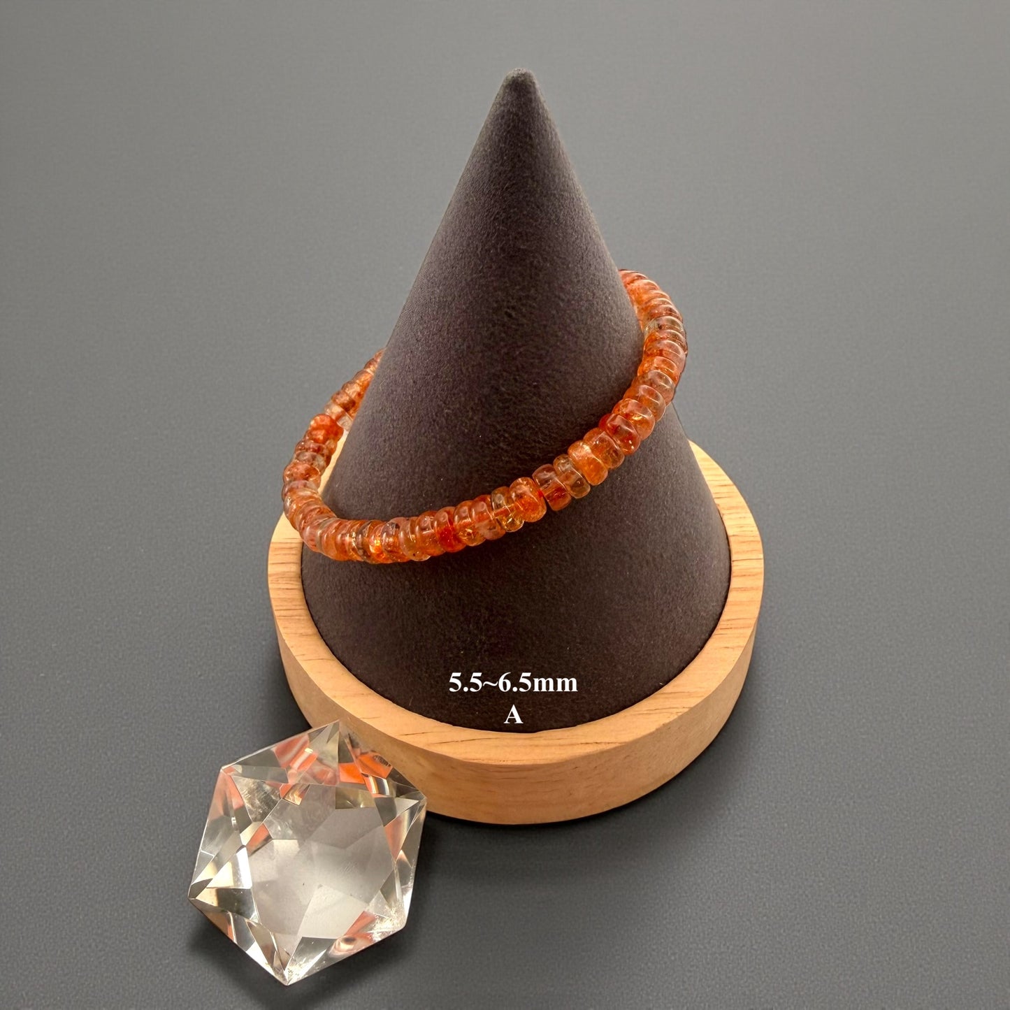 Premium Roundel Sunstone Beaded Bracelets