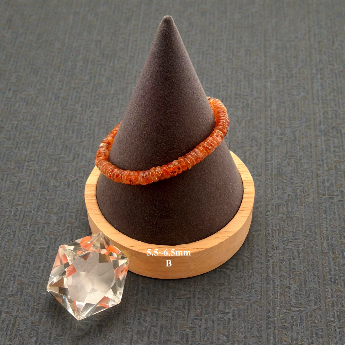 Premium Roundel Sunstone Beaded Bracelets