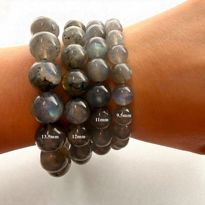Labradorite Crystal Beaded Bracelets