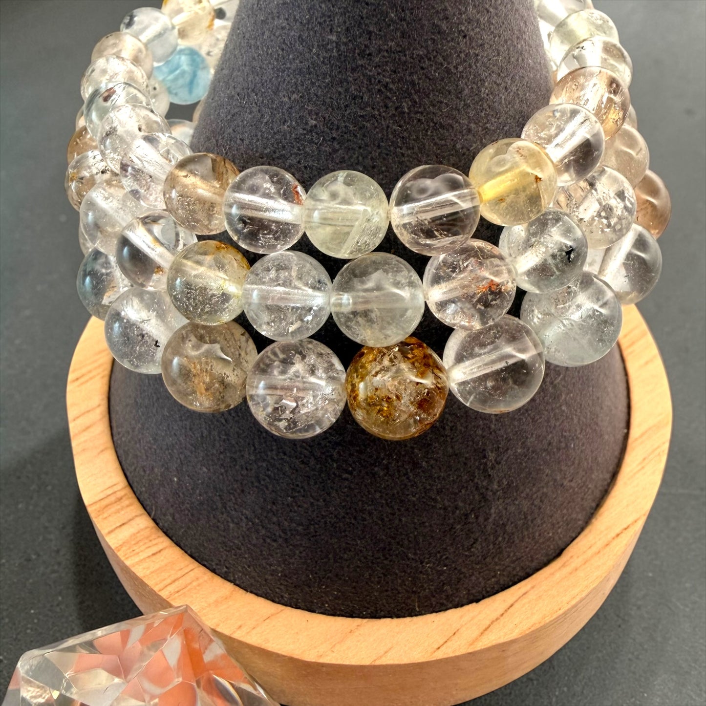 Topaz Crystal Beaded Bracelets