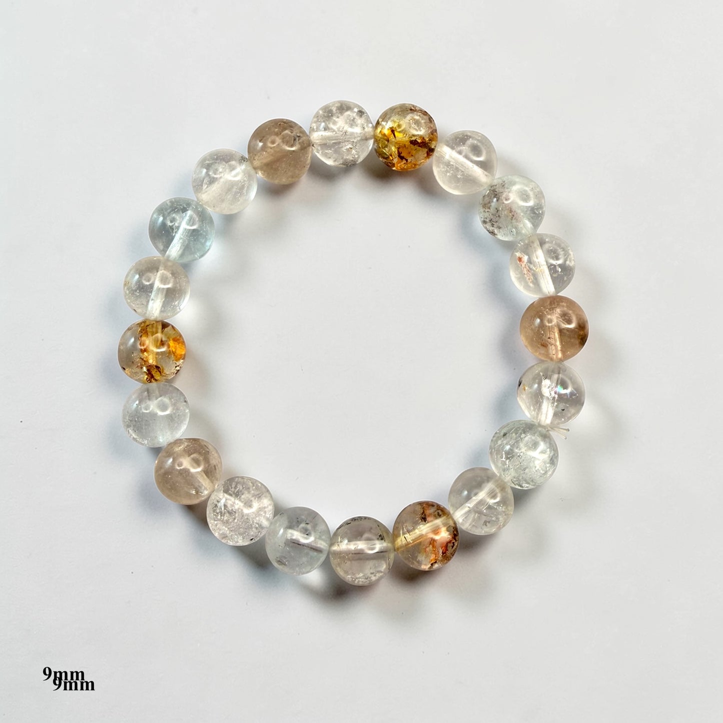 Topaz Crystal Beaded Bracelets