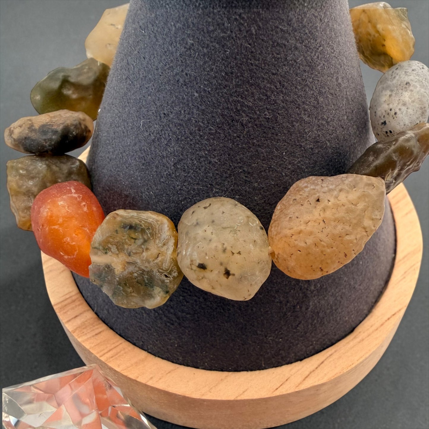 Gobi Dessert Agate Crystal Beaded Bracelets