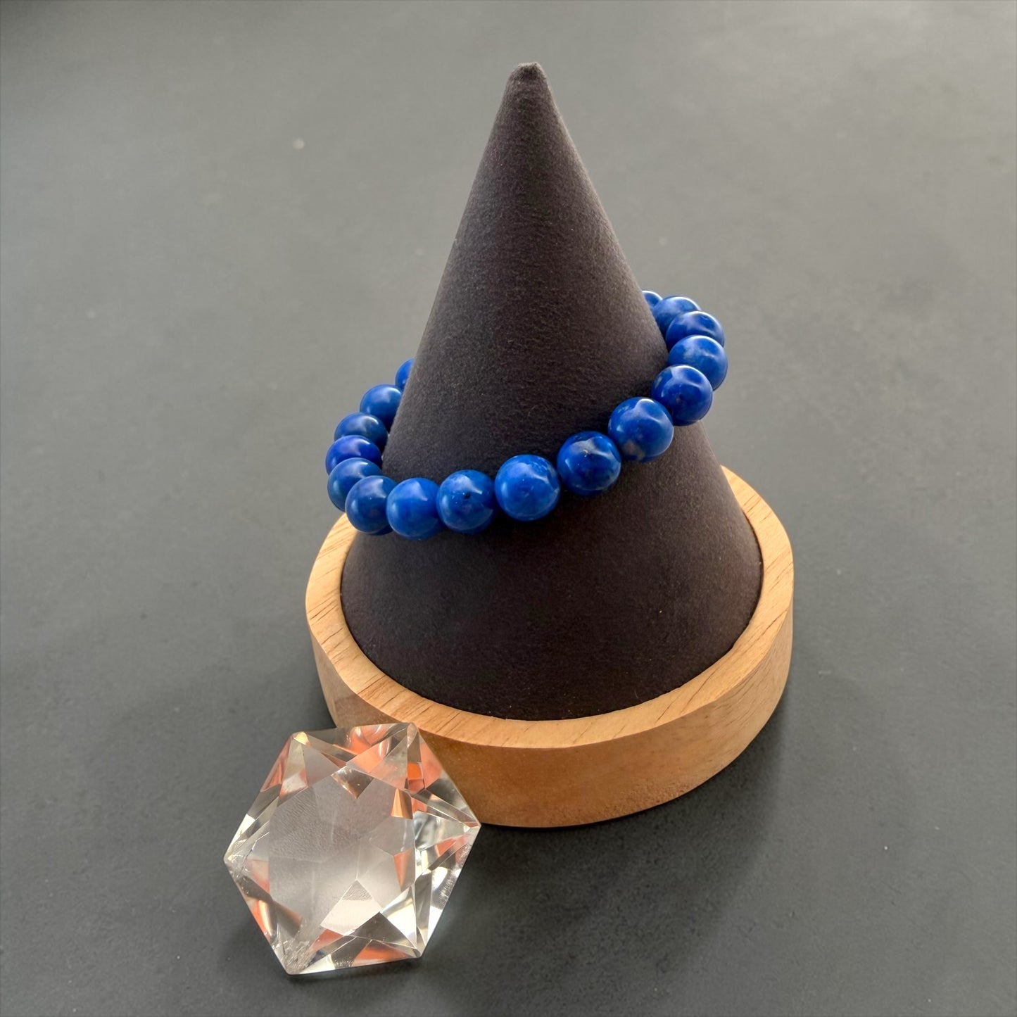 Lapis Lazuli Crystal Beaded Bracelets, 9mm