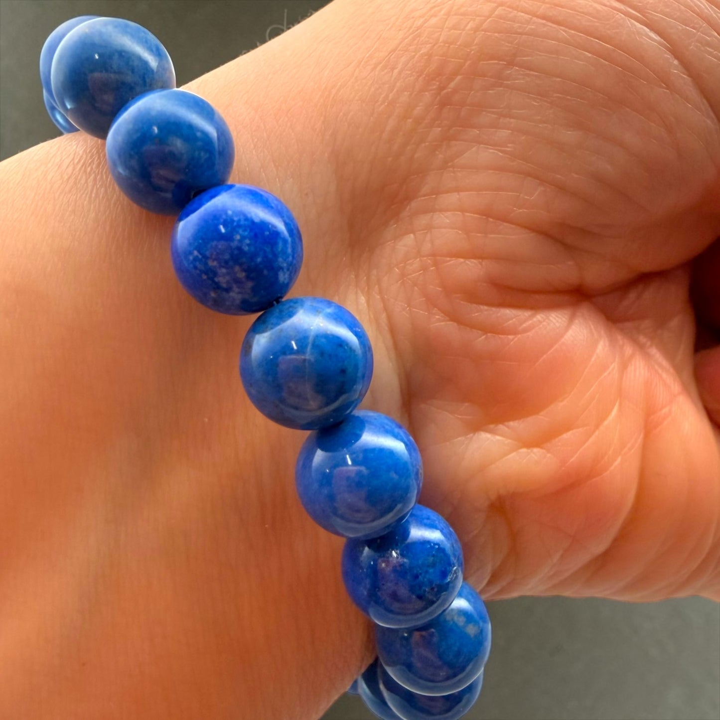 Lapis Lazuli Crystal Beaded Bracelets, 9mm