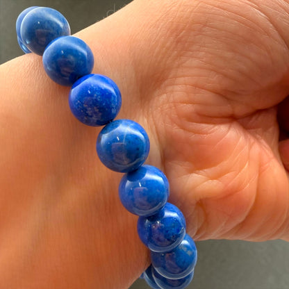 Lapis Lazuli Crystal Beaded Bracelets, 9mm