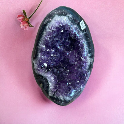 Amethyst Crystal with Stand (M)