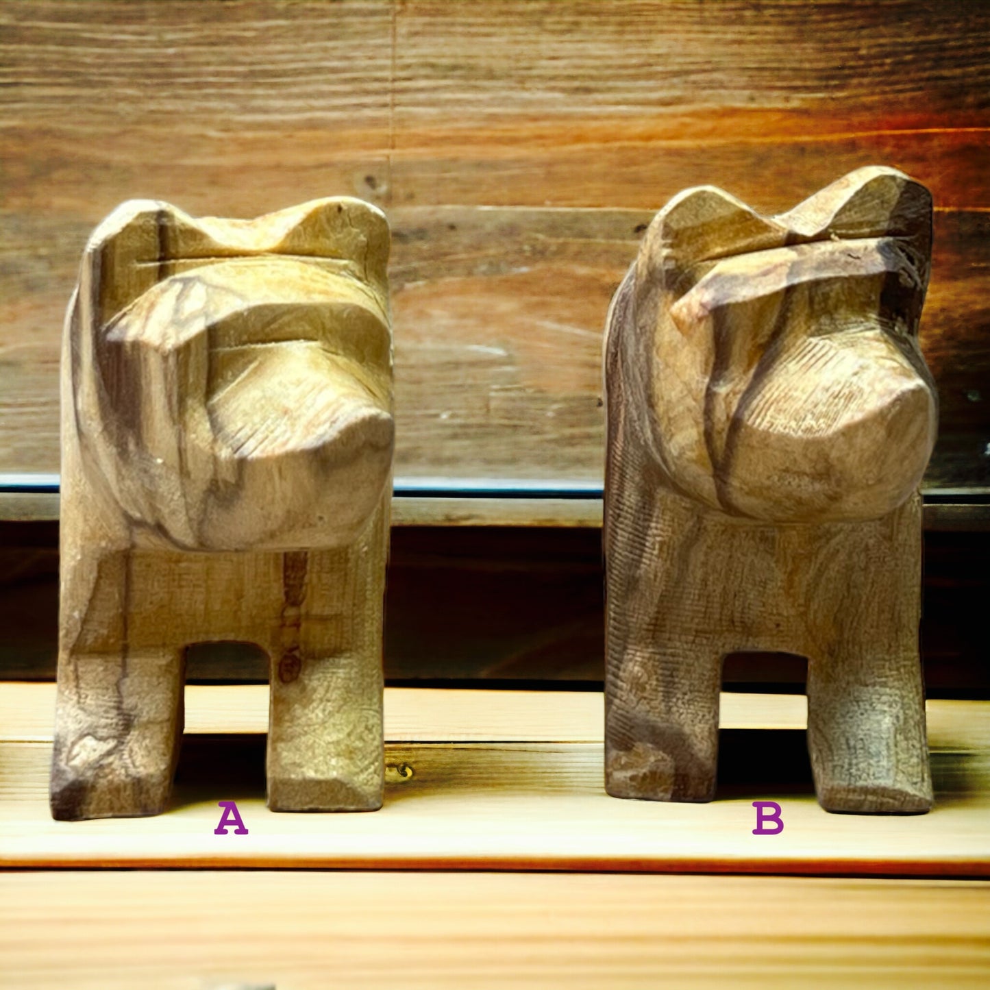 "Bear" Palo Santo Wood Carving