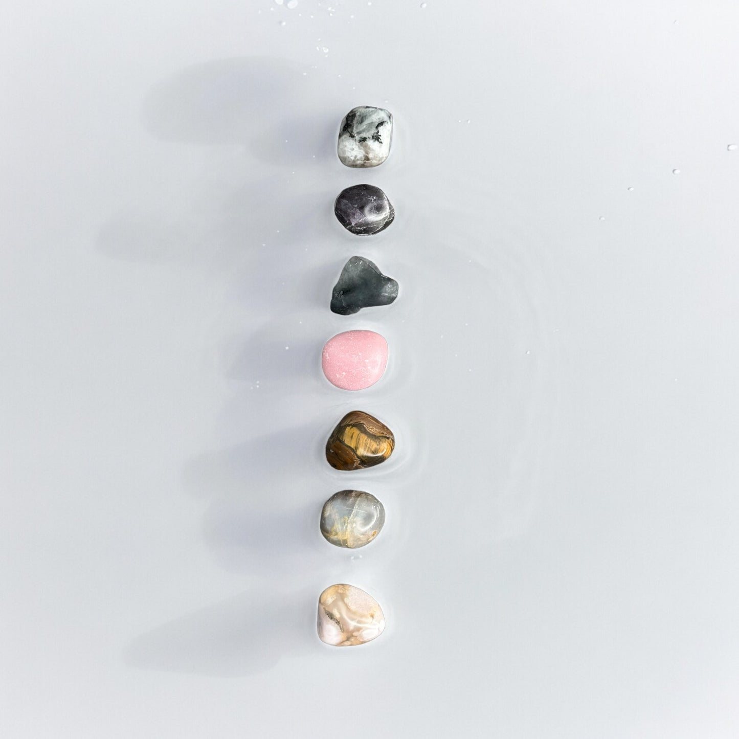 Hormone Balancing Chakra Tumble Stone Set