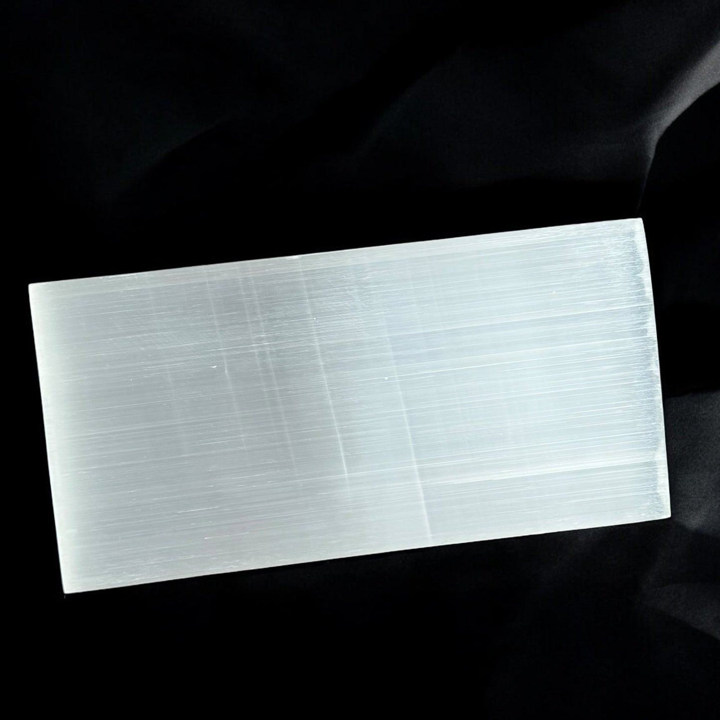 Rectangle Selenite Crystal Plate (L)