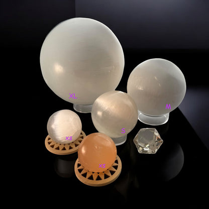 Selenite Crystal Spheres
