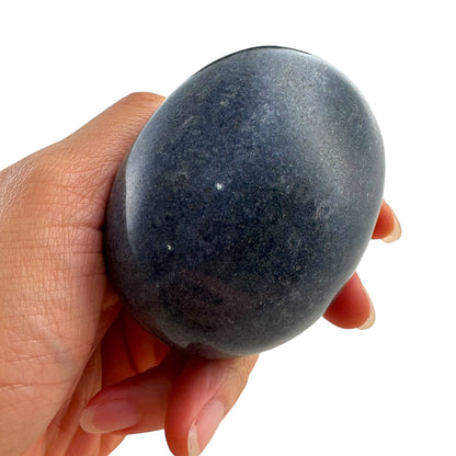Dumortierite Crystal Palm Stones