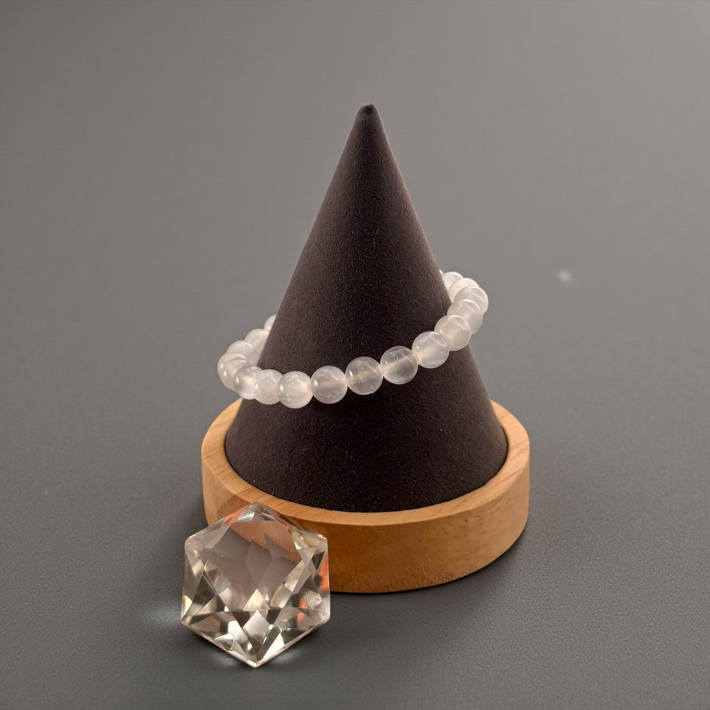 Selenite Crystal Beaded Bracelets