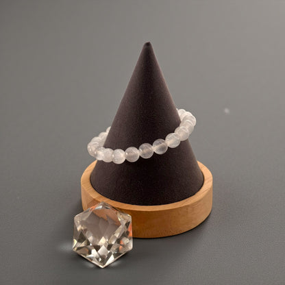 Selenite Crystal Beaded Bracelets
