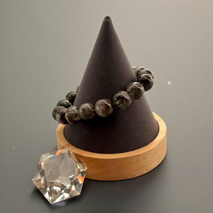 Garden Quartz (Lodolite) Crystal Beaded Bracelets