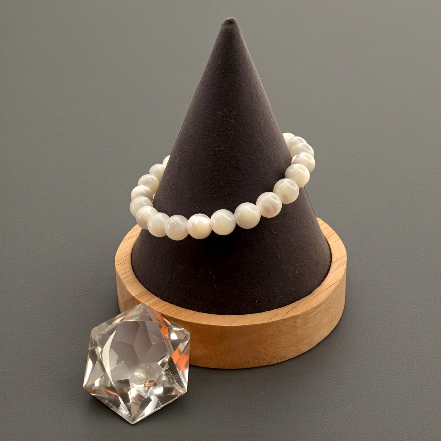 Mother of Pear Beaded Bracelet