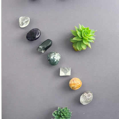 Prosperity Abundance Chakra Tumble Stone Crystal Set