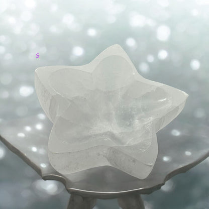 Star Selenite Crystal Bowl