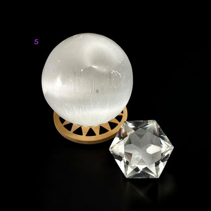 Selenite Crystal Spheres