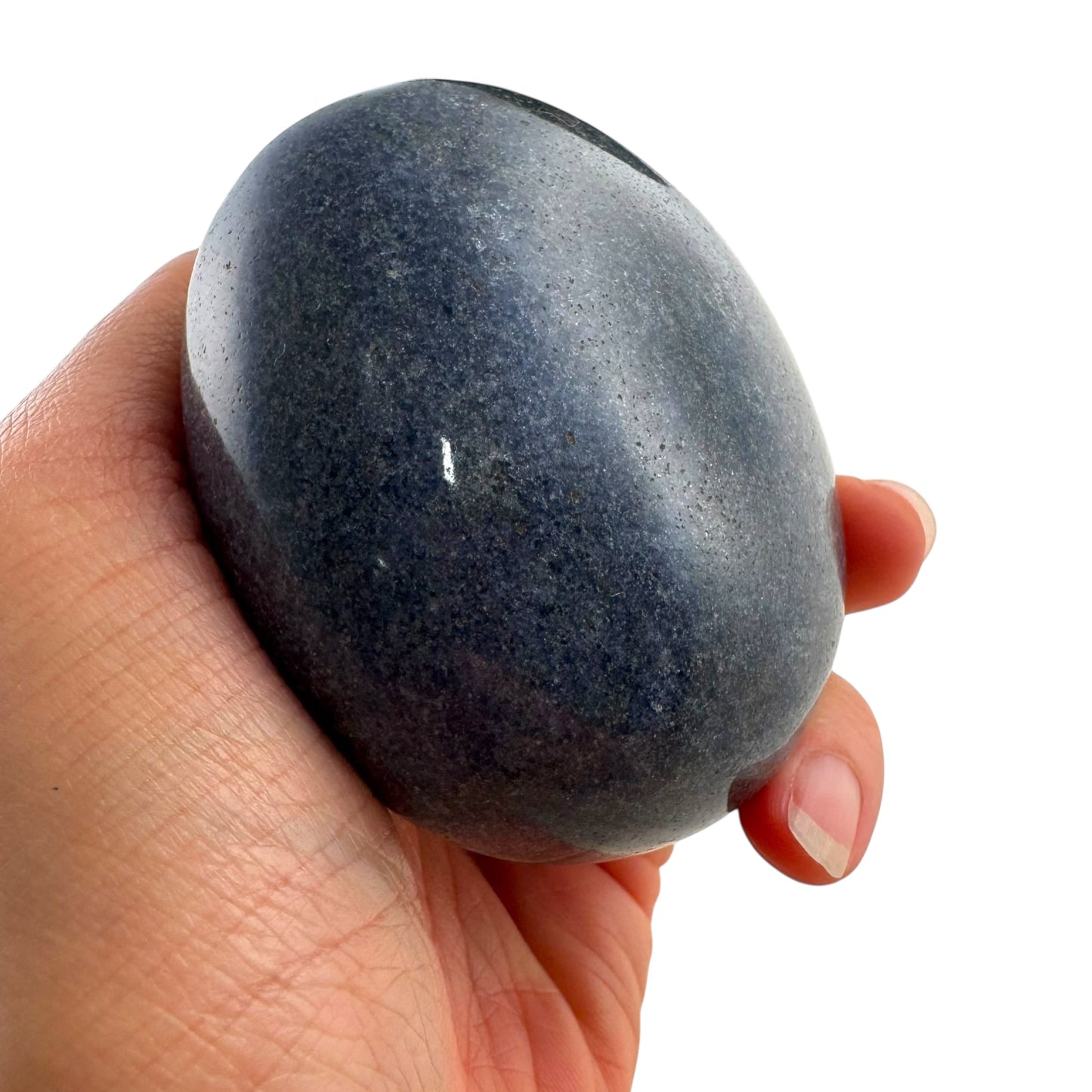 Dumortierite Crystal Palm Stones