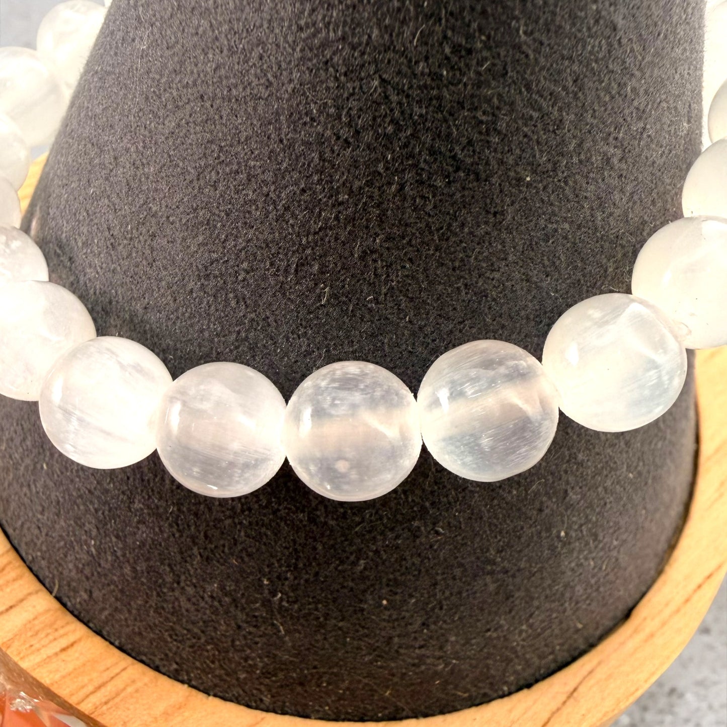 Selenite Crystal Beaded Bracelets