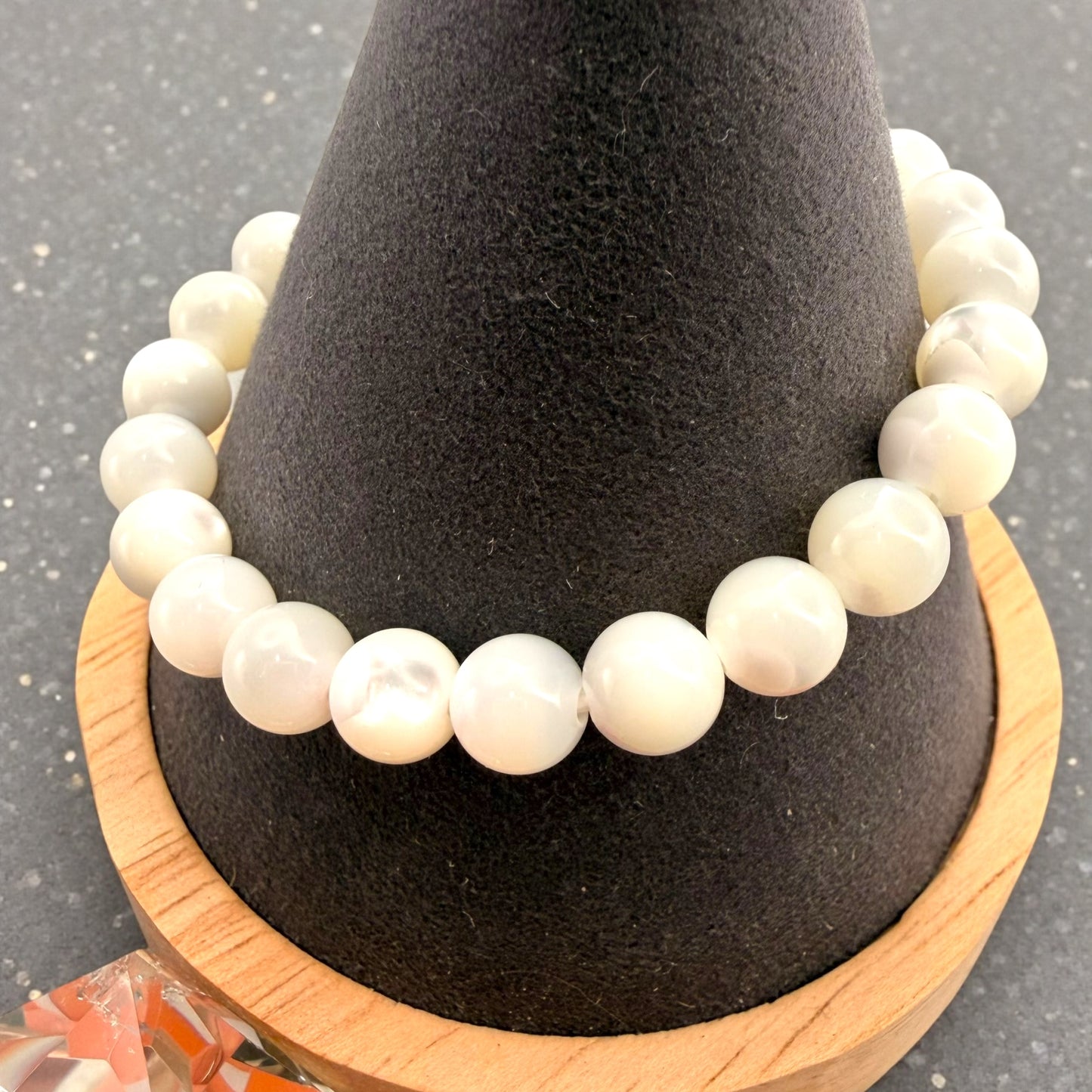Mother of Pear Beaded Bracelet