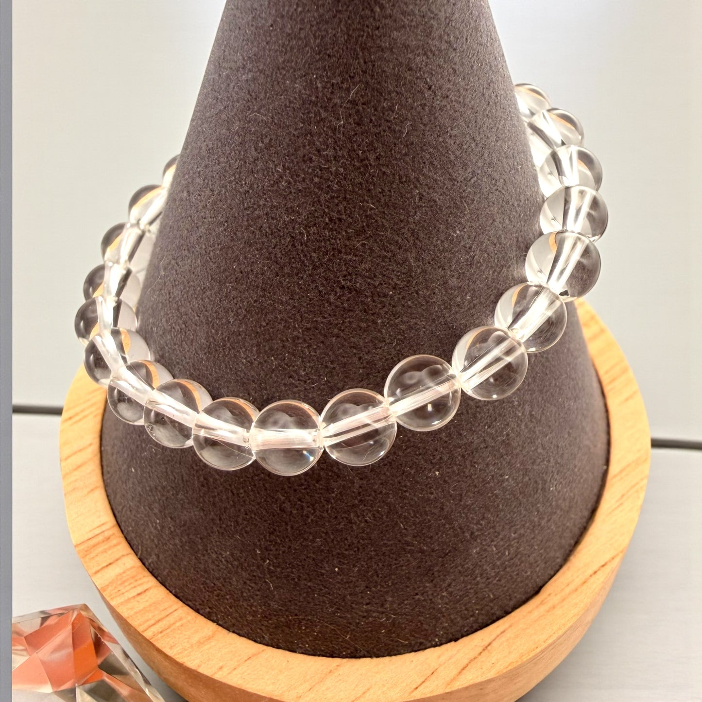 Clear Quartz Crystal Beaded Bracelets