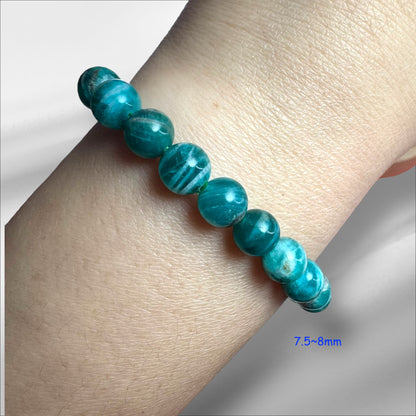 Russian Amazonite Crystal Beaded Bracelets