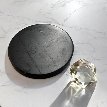 精英 Shungite 水晶圓盤