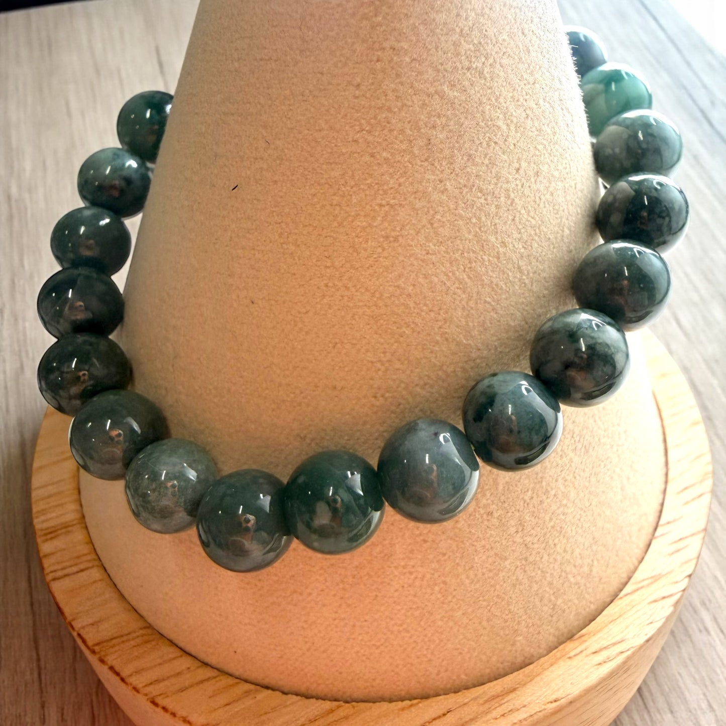 瓜地馬拉綠玉串珠手鍊