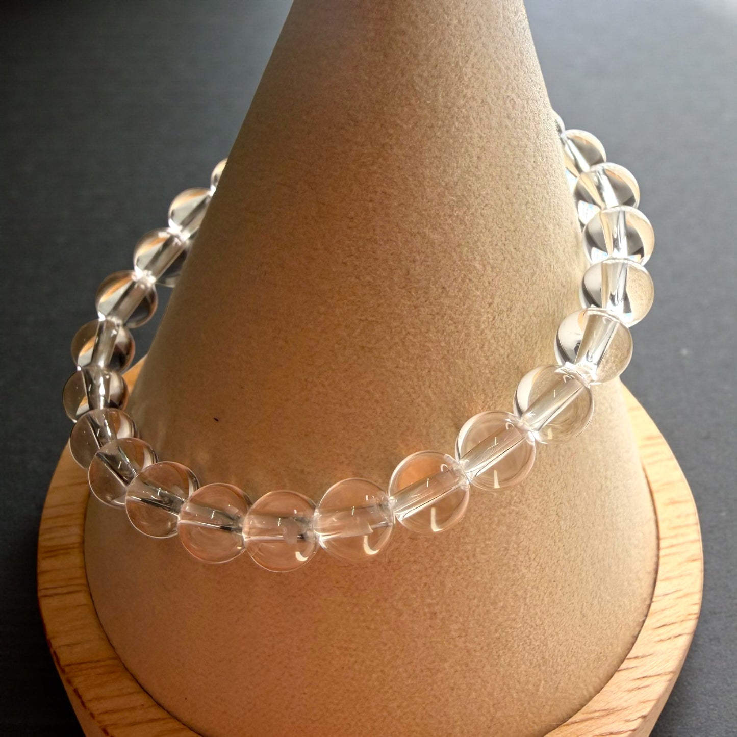 Clear Quartz Crystal Beaded Bracelets