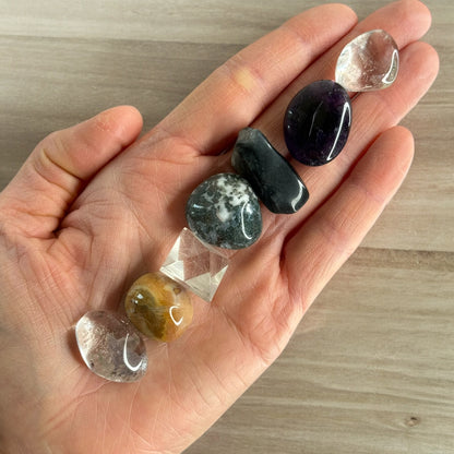 Prosperity Abundance Chakra Tumble Stone Crystal Set