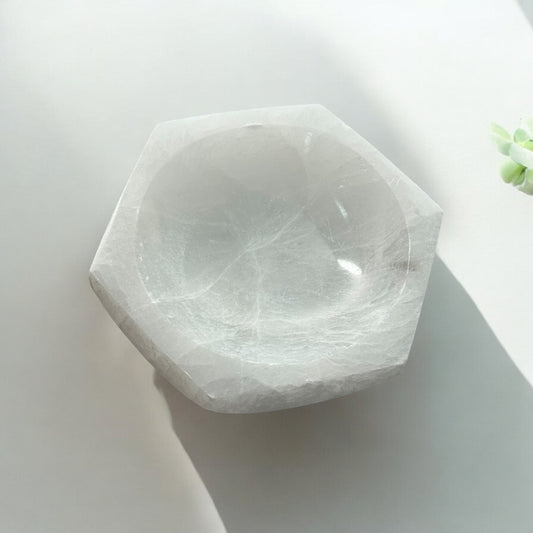 透石膏碗 圓形(中)