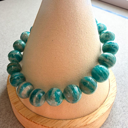 俄羅斯天河石水晶串珠手鍊