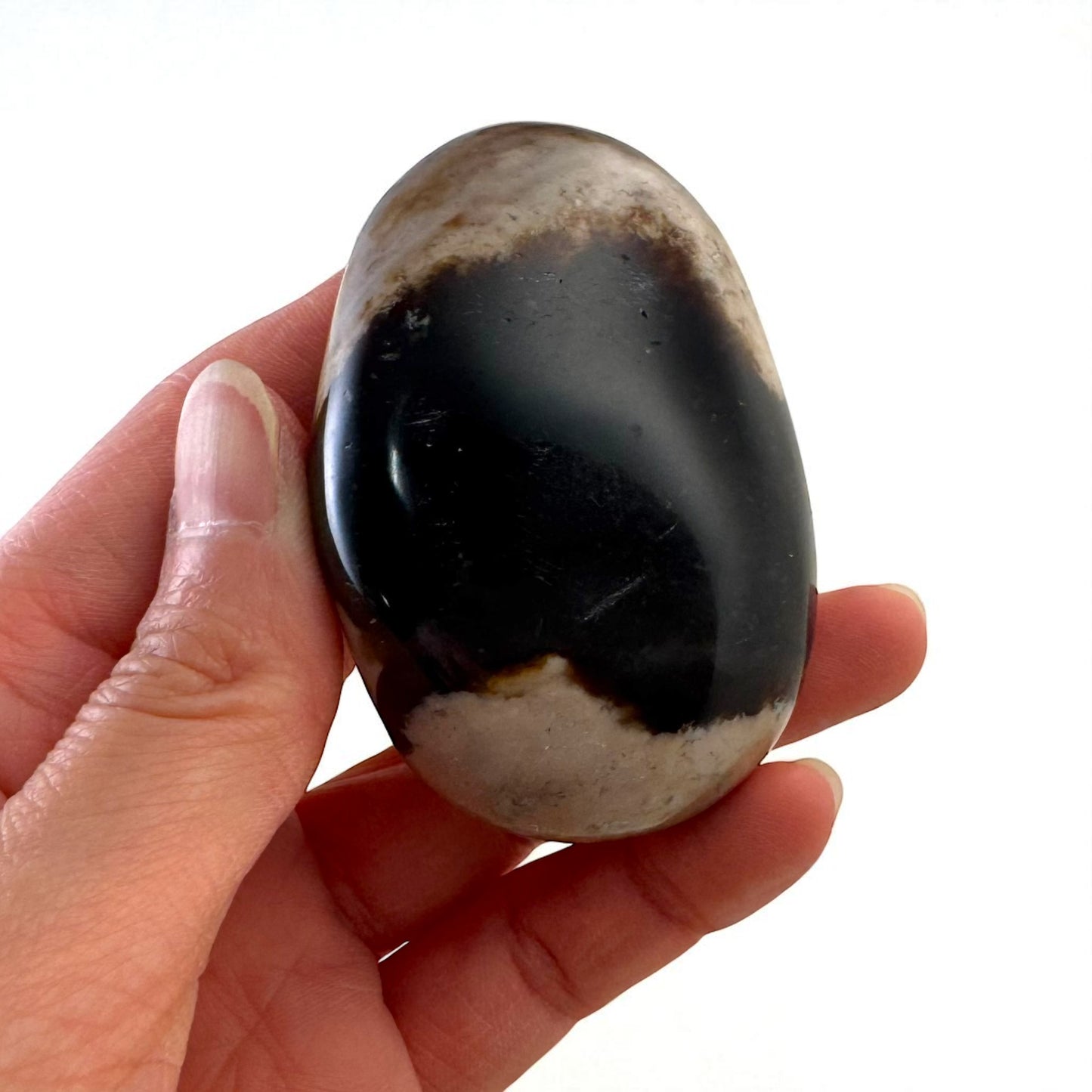 Coffee Opal Crystal Palm Stones