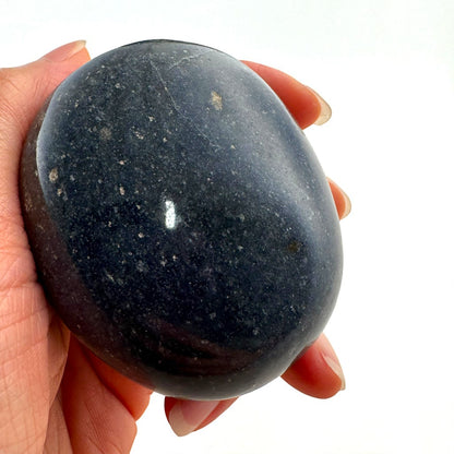 Dumortierite Crystal Palm Stones