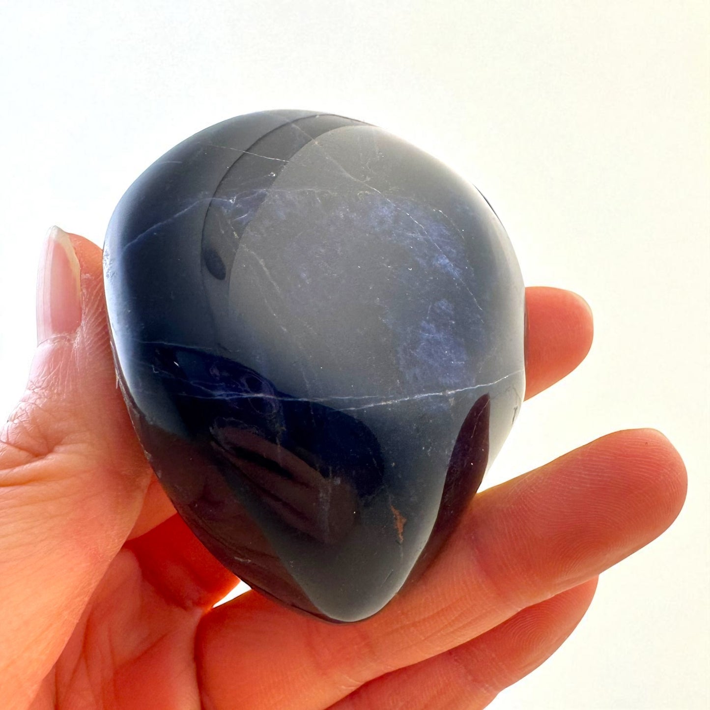 Premium Sodalite Crystal Odd Form Palm Stones