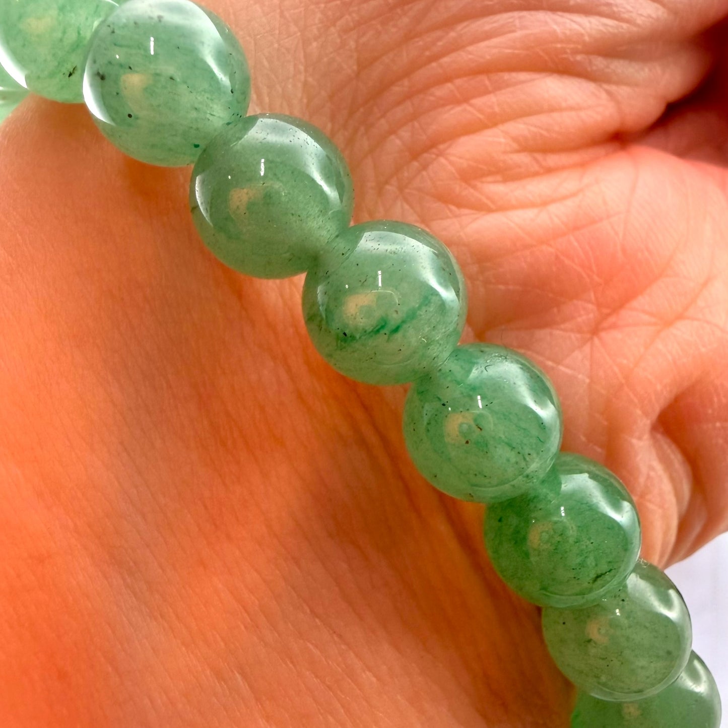 Green Aventurine Crystal Beaded Bracelets