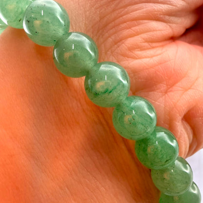 Green Aventurine Crystal Beaded Bracelets