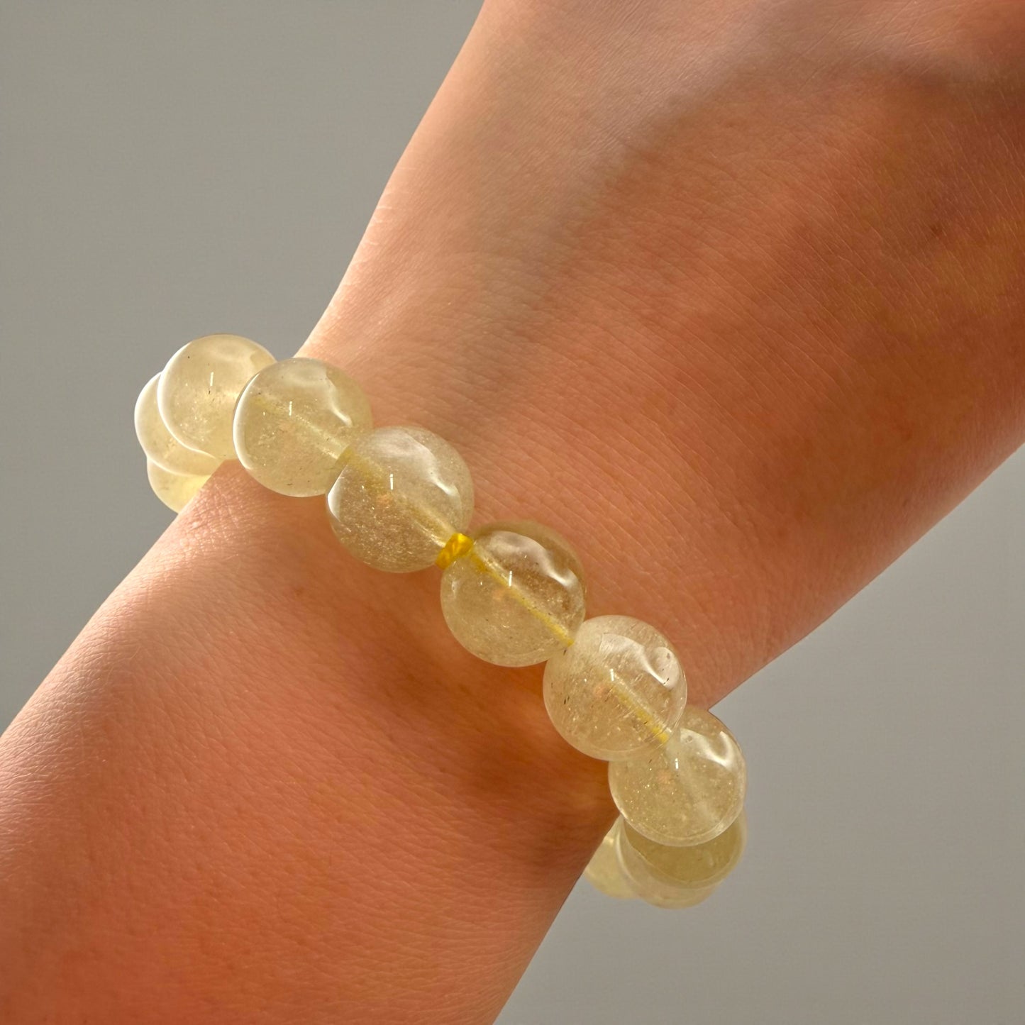 Libyan Desert Glass Crystal Beaded Bracelets
