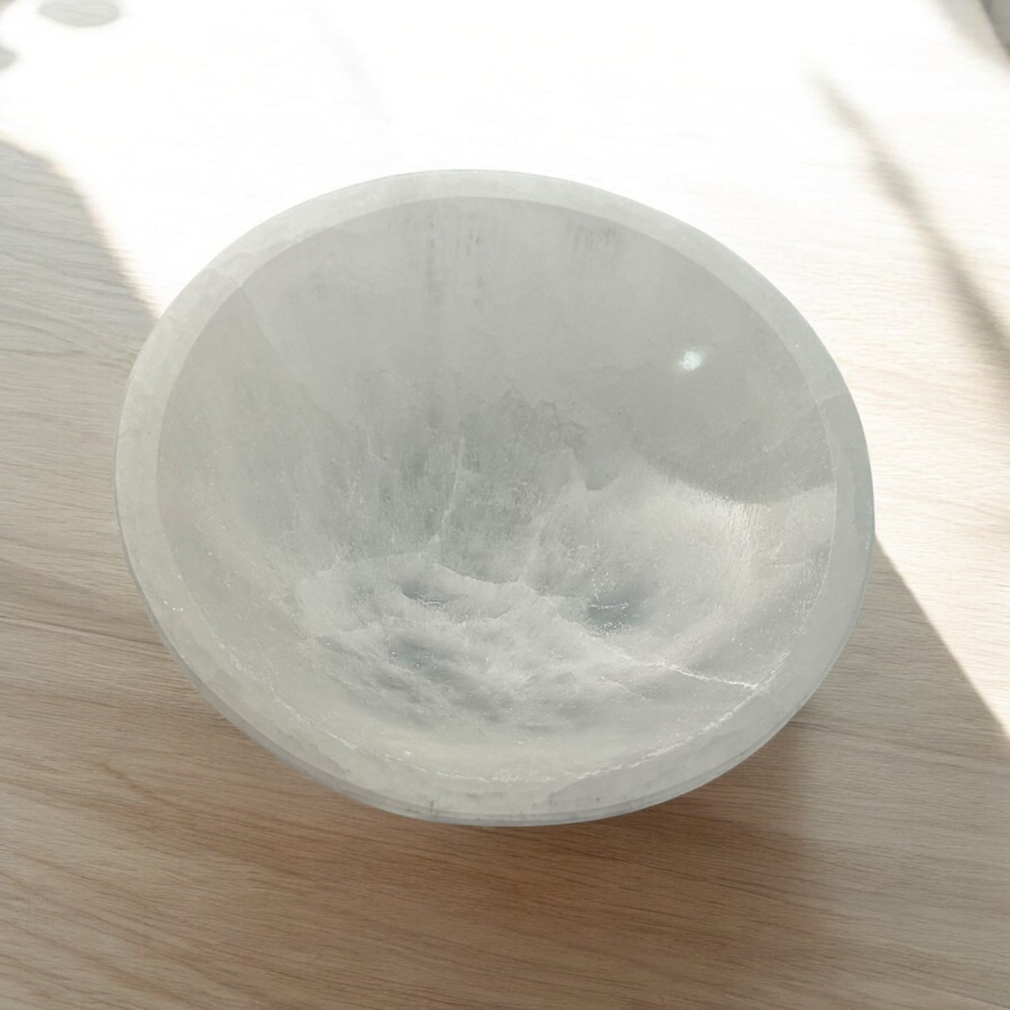 Selenite Bowl Round (S)