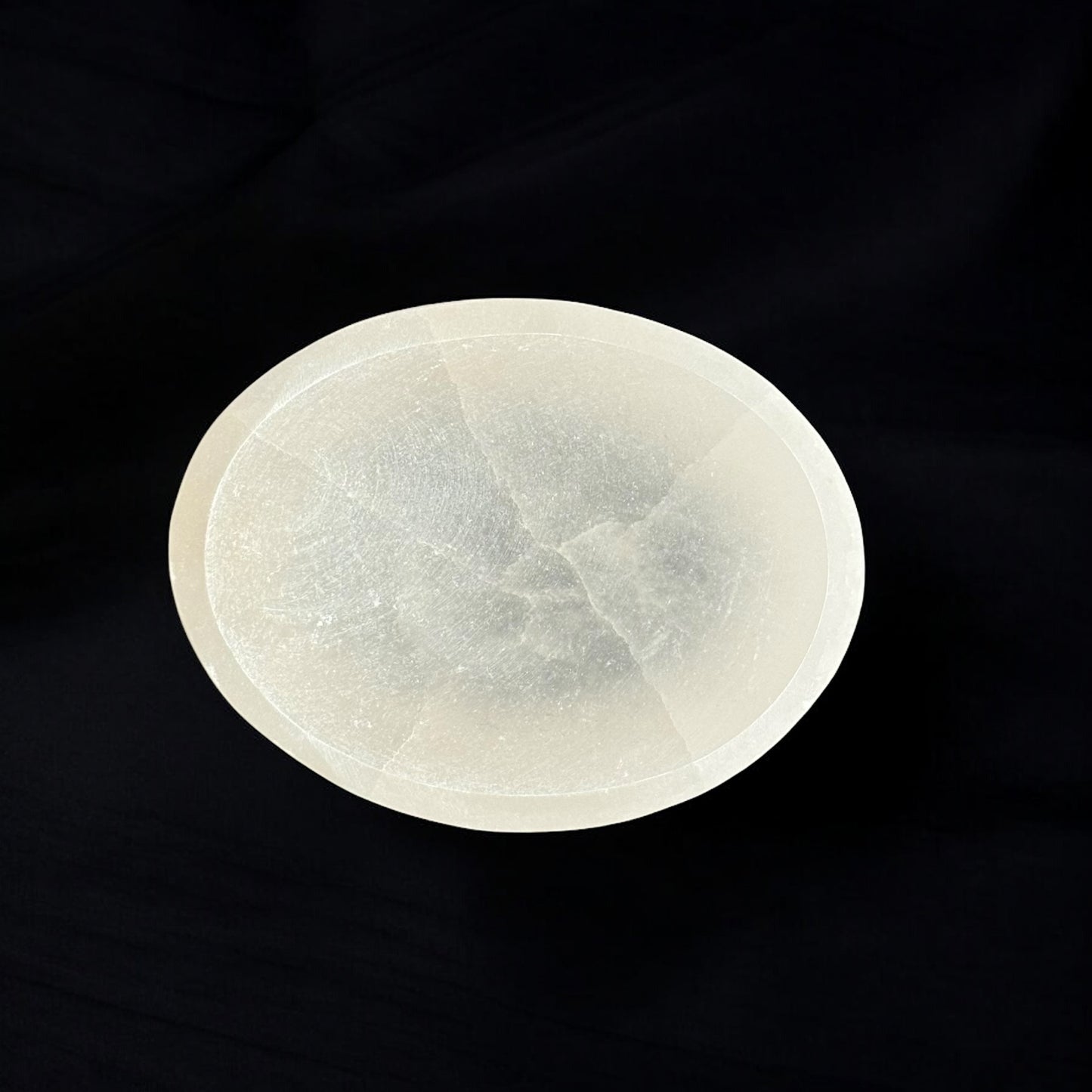 Oval Selenite Bowl (S)