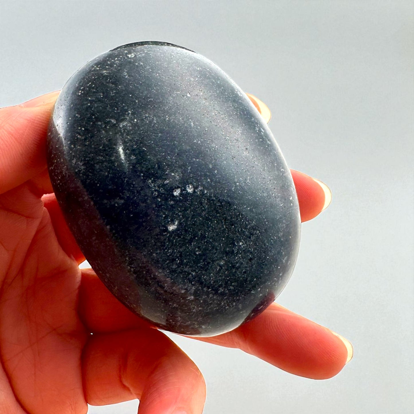 Dumortierite Crystal Palm Stones