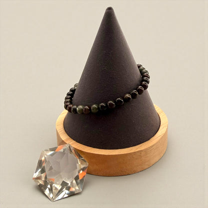 Garden Quartz (Lodolite) Crystal Beaded Bracelets