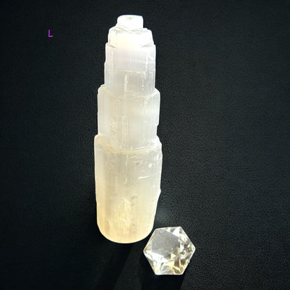 Selenite Crystal Rough Towers