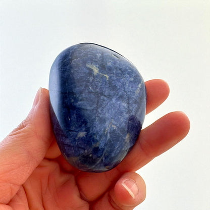Premium Sodalite Crystal Odd Form Palm Stones