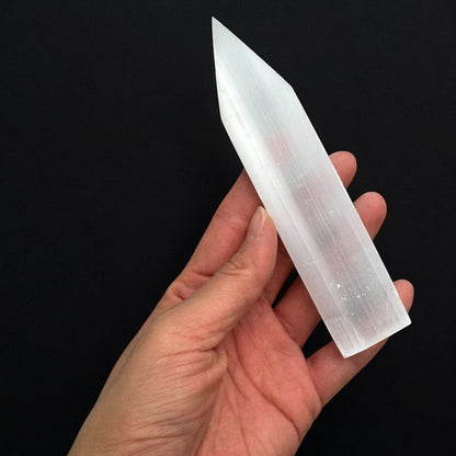 透石膏水晶尺